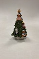 Royal Copenhagen 2013 Annual Figurine of Christmas Tree with Teddy Bears No. 844