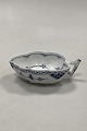 Royal Copenhagen Blue Fluted Halflace Small Leaf Shaped Bowl No 555