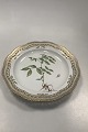 Royal Copenhagen Flora Danica Charger plate with pierced border No 20 / 3574