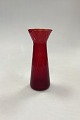 Red Hyacinth Glass Holmegaard / Kastrup /Fyens Glass Works