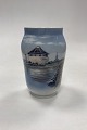 Royal Copenhagen Art Nouveau Vase - Gunpowder Tower in Frederikshavn No. 
2858/108