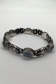 Evald Nielsen Sterling Silver Bracelet Moon Stone