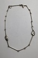 Georg Jensen Sterling Silver Necklace No. 445 Pebbles