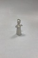 Royal Copenhagen Blanc de Chine Angel with cymbals