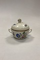 Bing and Grondahl Saxon Flower, Cream Large Sugar Bowl No. 94