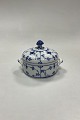 Royal Copenhagen Blue Fluted Plain Bonbonniere No. 400