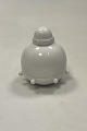 Bing and Grondahl Art Nouveau Lidded Bowl in white