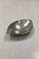 Just Andersen Leaf-shaped Dish of Pewter, No. 2675