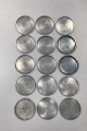 Set of 15 Just Andersen Pewter Coasters No 1176