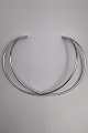 Georg Jensen Sterling Silver Neck Ring No. 554 Alliance