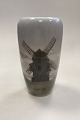 Royal Copenhagen Vase with Old Mill No. 1851/1049