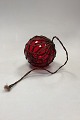 Holmegaard / Kastrup / Fyens Glasss Works Decorative Ball in net