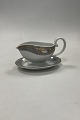 Royal Copenhagen Grey Magnolia Gravy Boat No. 563