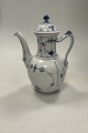 Royal Copenhagen Musselmalet Riflet Large Coffee Pot No. 49