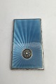 Fransk 935 Silver Case Pale Blue Enamel Bapst Freres of Paris?