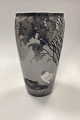 Royal Copenhagen Art Nouveau Vase - Hens and Rooster No. 2031/66