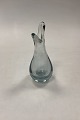 Holmegaard Duckling / Beak Vase of clear glas