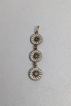 Georg Jensen Sterling Silver Marguerit (Daisy) Pendant