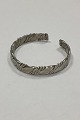Modern open Armring in Sterling Silver