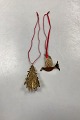 Georg Jensen Christmas Collectibles Ornament 2014 - Fir Tree and Dove