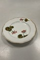 Royal Copenhagen Art Nouveau Pattern No. 225 Geranium Dinner Plate No. 2029