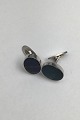Georg Jensen Sterling Silver Cufflinks No. A26 (Labradorite)
