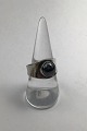 Georg Jensen Sterling Silver Ring No. 124 Hematite