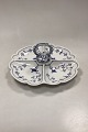 Royal Copenhagen Blue Fluted Plain Cabaret Dish No. 396