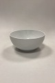 Royal Copenhagen White Plain Bowl No. 457