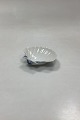 Royal Copenhagen Blue Fluted Plain Seashell Dish/Bowl No. 2032