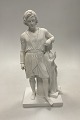 Bing & Grondahl Thorvaldsen Figurine of Thorvaldsen leaning on Hope No 57