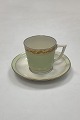 Royal Copenhagen Dagmar Mocca Cup and Saucer No. 9535