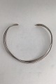Georg Jensen Sterling Silver Neck Ring No. 555 Alliance Allan Scharff