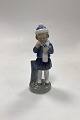 Royal Copenhagen Monthly Figurine March - Girl with Bouquet No. 4525
