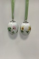 Royal Copenhagen Easter Eggs - Wood Sorrel and Pilewort 2013