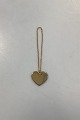 Georg Jensen Christmas Ornament -  Heart 1990