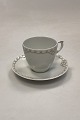 Royal Copenhagen Princess Gold Espresso Cup with Saucer No. 054/055