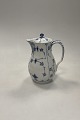 Royal Copenhagen Musselmalet Riflet Chocolate Pot No. 30