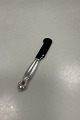 Georg Jensen Sterling Silver Acorn Caviar Knife with blade of Horn No. 67