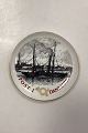 Bing and Grondahl Memorial Plate - Mail in Denmark No. 8234/619