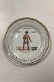 Bing and Grondahl plate in the series Inhabitants of the Earth Motif No. 3 - Scotchman