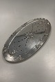 Georg Jensen Silver Fish Tray with Drainer No. 206