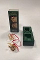 Georg Jensen Golden Christmas Holiday Ornament - Bird and Starry Sky 2000