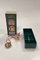 Georg Jensen Golden Christmas Holiday Ornament - Heart and Star 1998