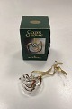 Bing og Grøndahl Golden Christmas Crystal Ornament Fugl