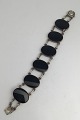 Niels Erik From Sterling Silver Bracelet (Black Onyx)