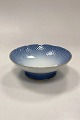 Bing and Grøndahl Blue Tone with Gold Cake Dish on Foot No. 223/428