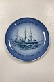 Bing and Grondahl Ship Plate from 1977 - Hans Egede No. 7
