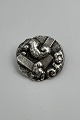 Bindesboll Brooch in Silver from Holger Kyster