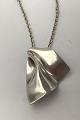 Hans Hansen Sterling Silver Modern Pendant